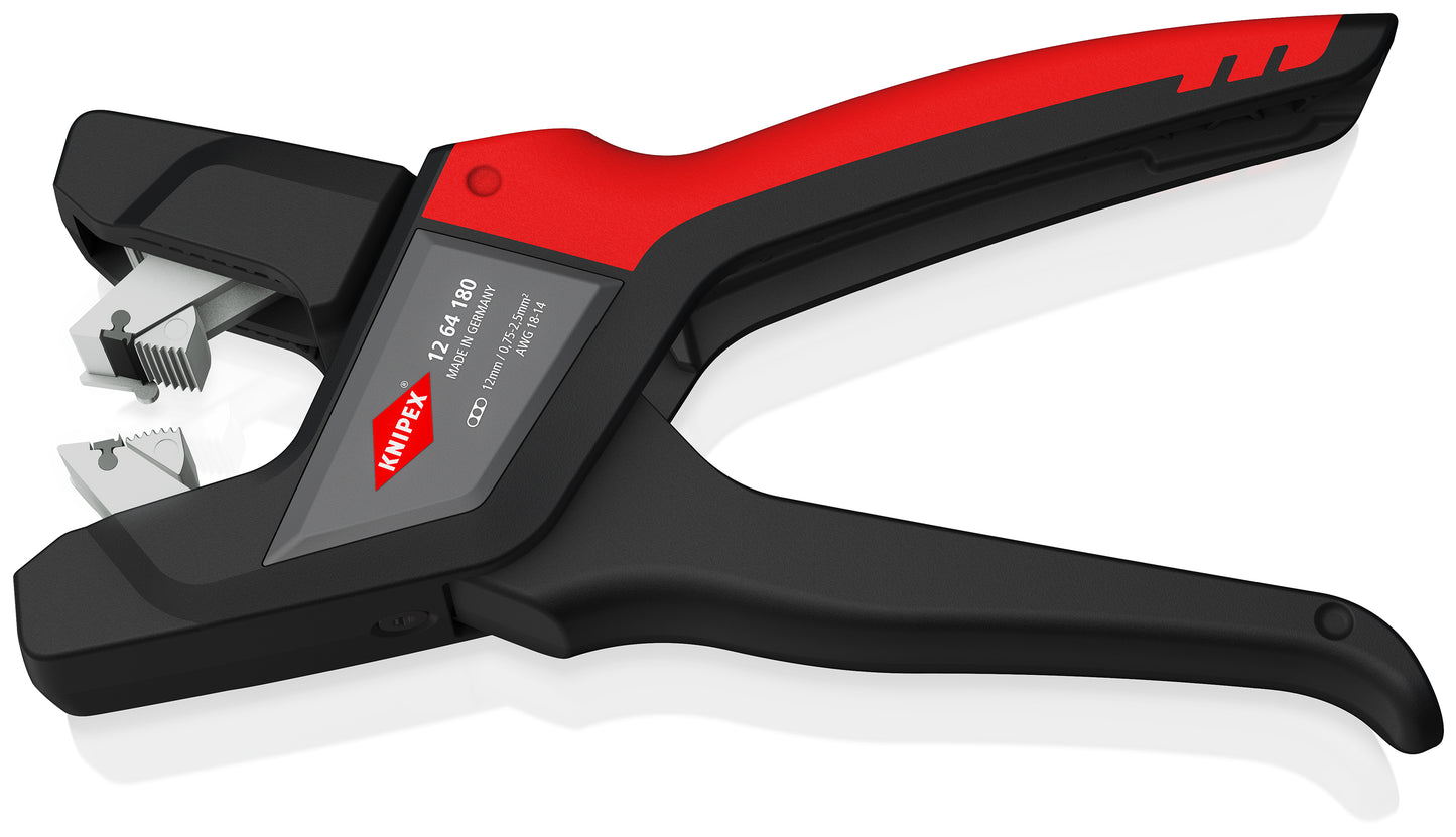 Knipex 12 64 180 Automatic Flat Cable Stripper 12-18 AWG - image 2