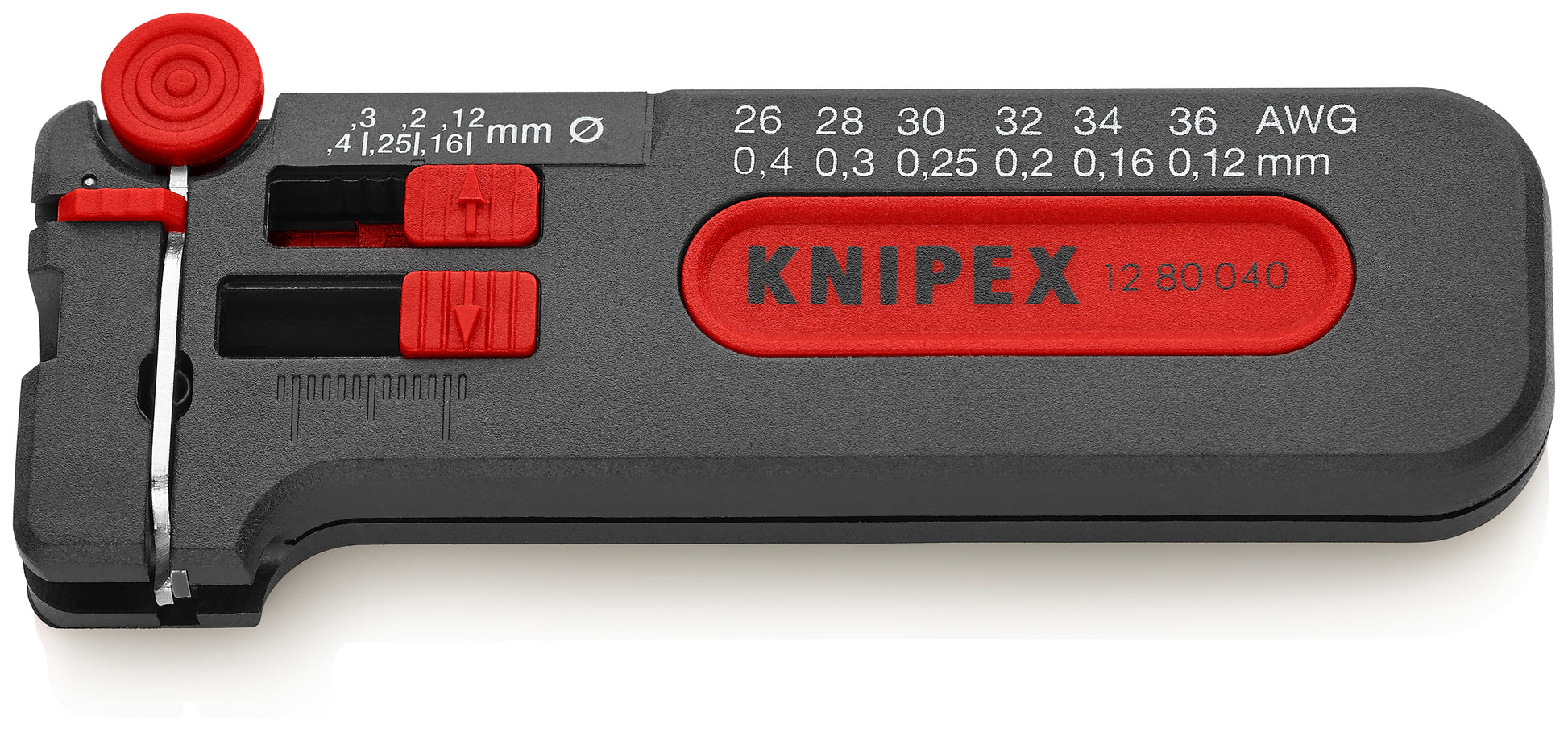 Knipex 12 80 040 SB Mini Wire Stripper 26-36 AWG - image 2