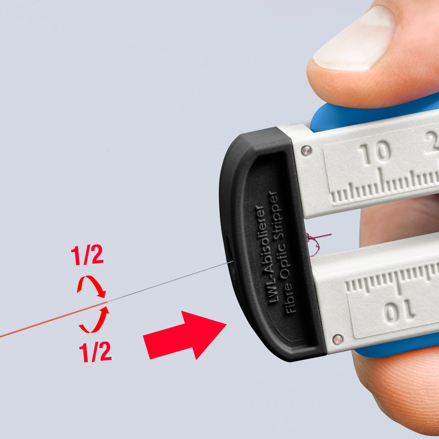 Knipex 12 85 110 SBA Stripping Tool for Fiber Optics Cable - image 3
