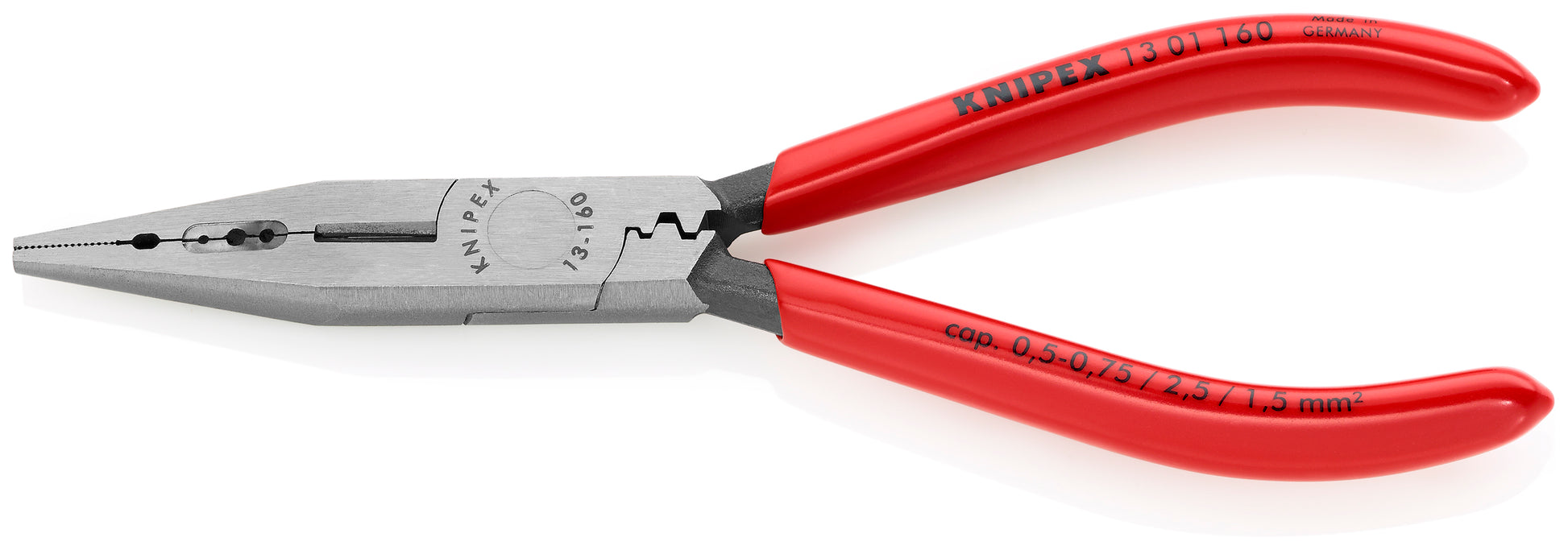 Knipex 13 01 160 4-in-1 Electricians' Pliers-Metric Wire - image 2