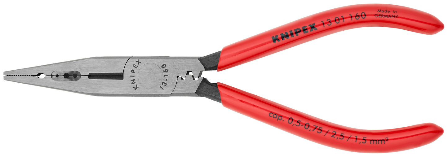 Knipex 13 01 160 4-in-1 Electricians' Pliers-Metric Wire - KNIPEX Tools