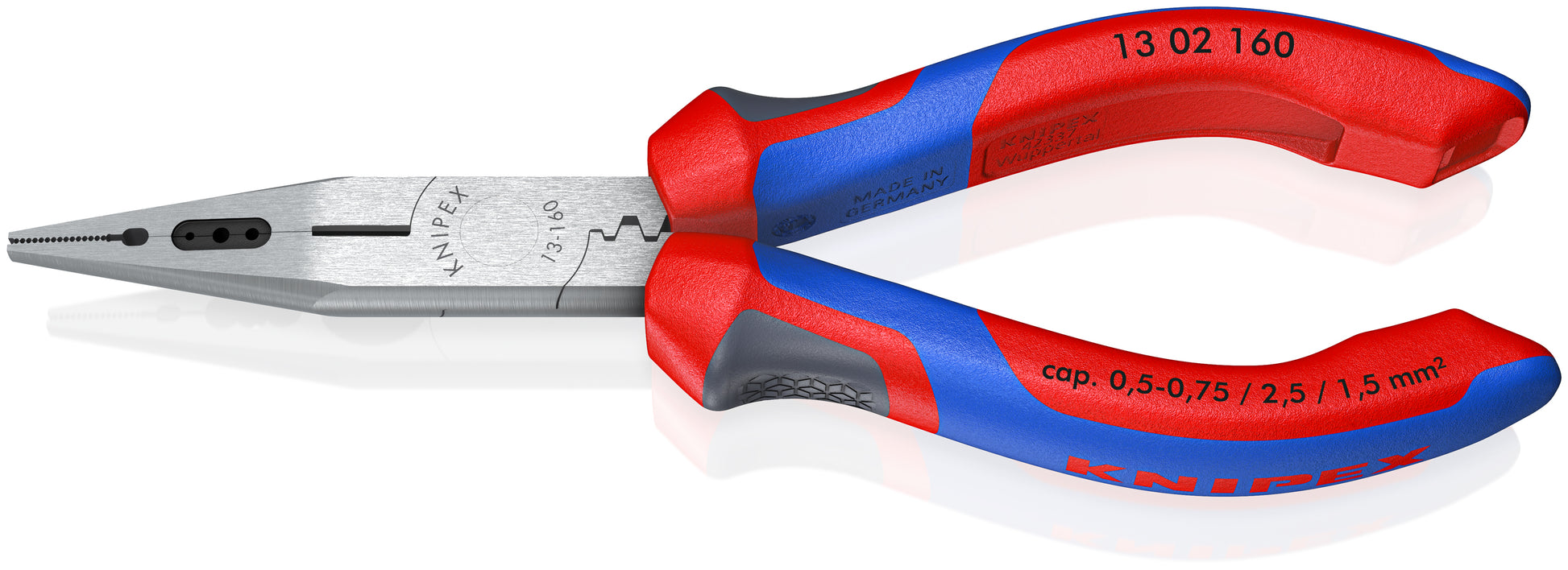 Knipex 13 02 160 4-in-1 Electricians' Pliers-Metric Wire - image 2