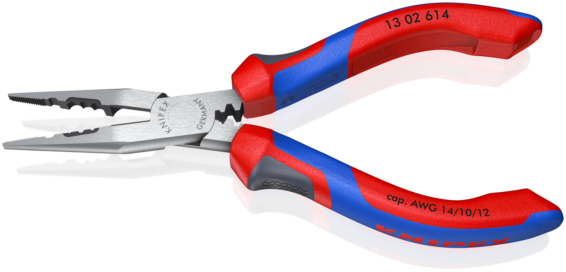 Knipex 13 02 614 4-in-1 Electricians' Pliers 10-14 AWG - image 3