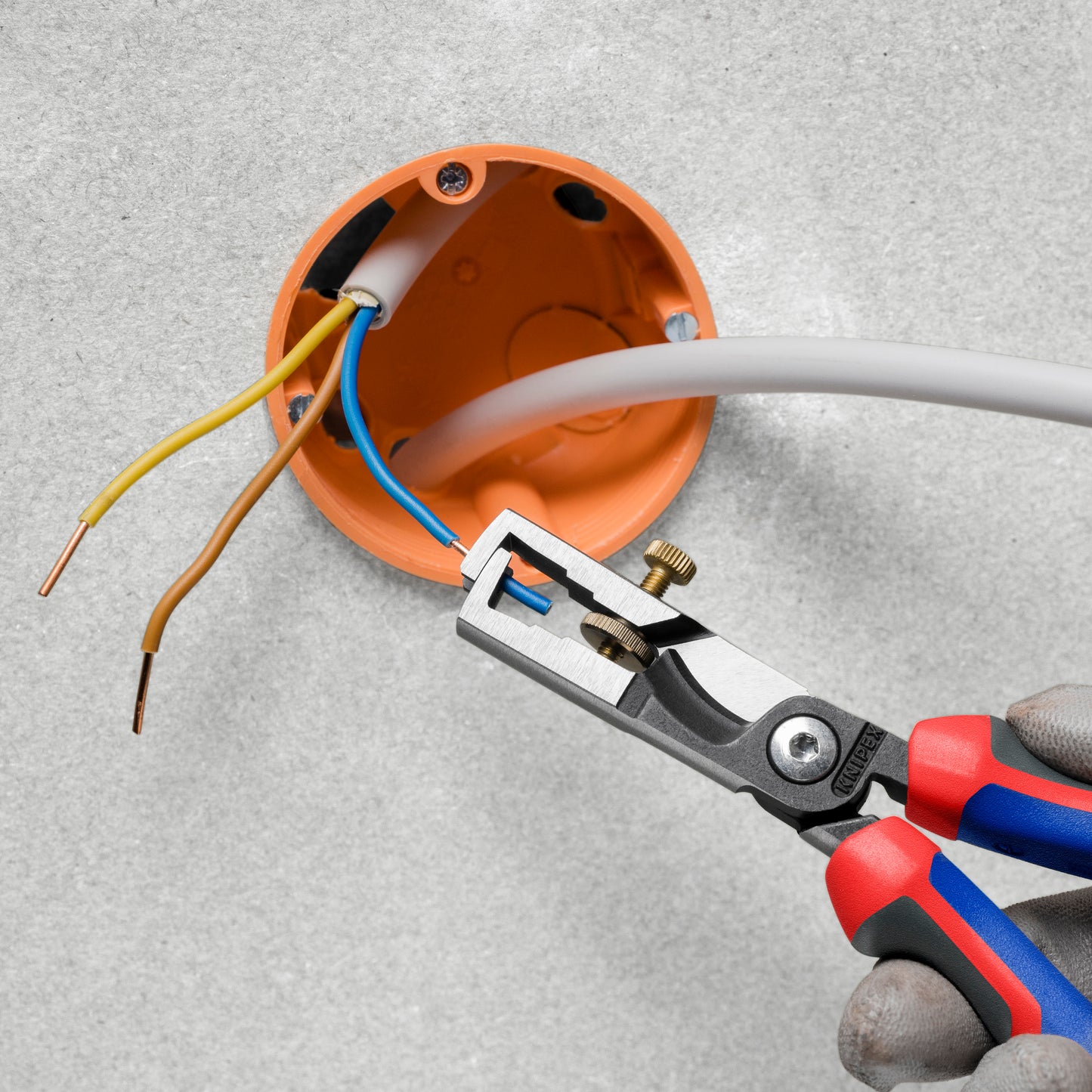Knipex 13 62 180 Strix® Insulation Strippers with Cable Shears - image 9