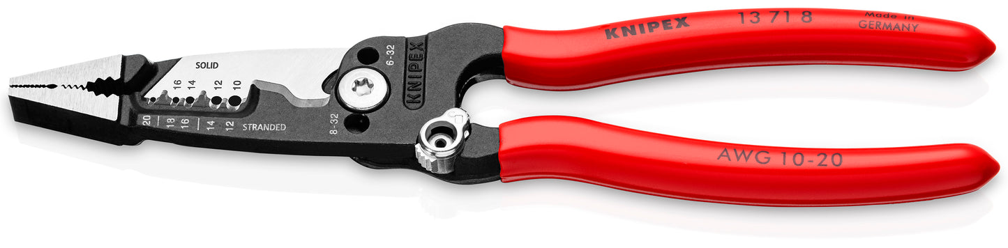 Knipex 13 71 8 Forged Wire Stripper 10-20 AWG - image 2