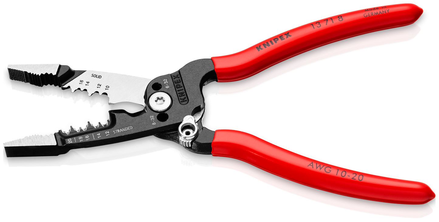 Knipex 13 71 8 Forged Wire Stripper 10-20 AWG - image 3