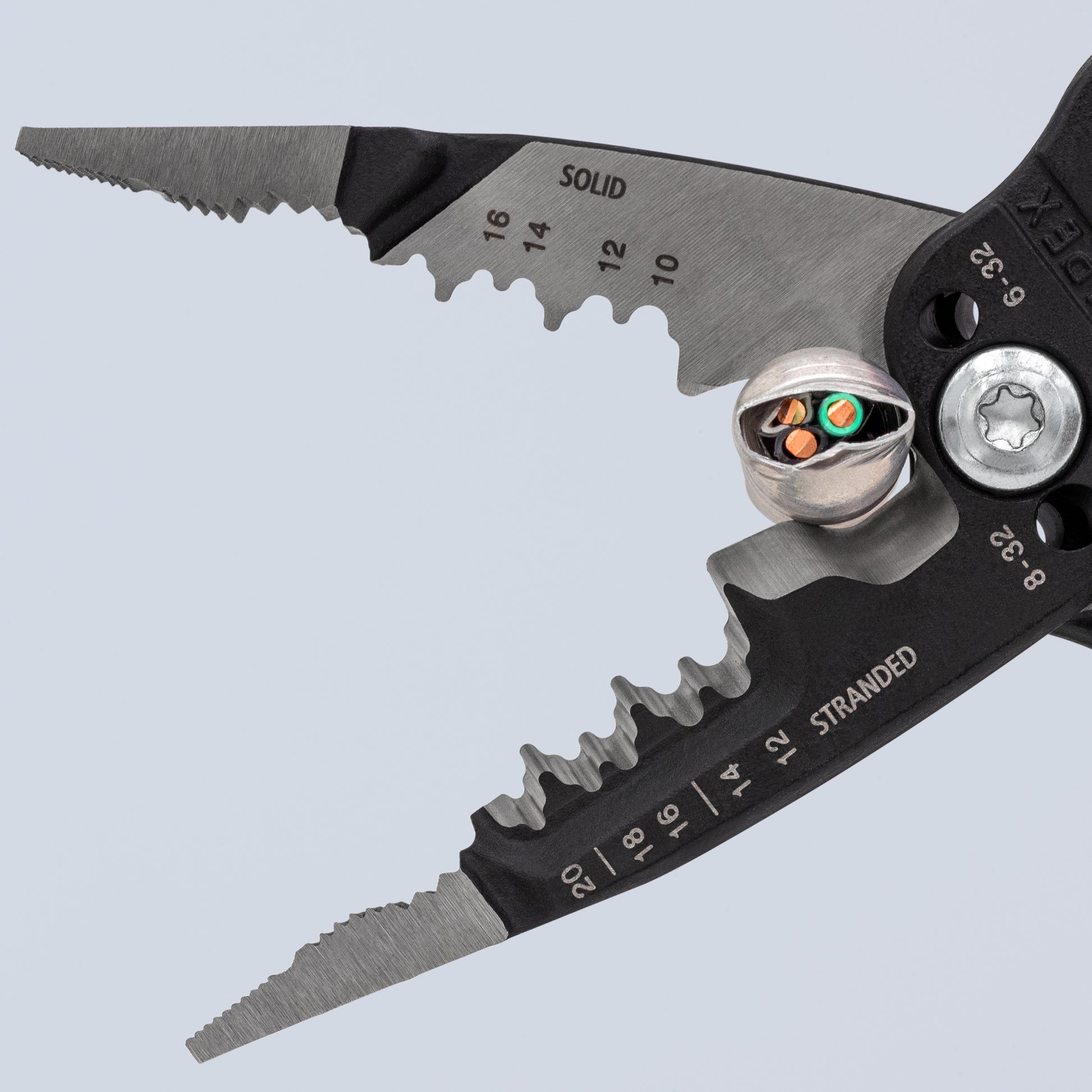 Knipex 13 71 8 Forged Wire Stripper 10-20 AWG - image 8