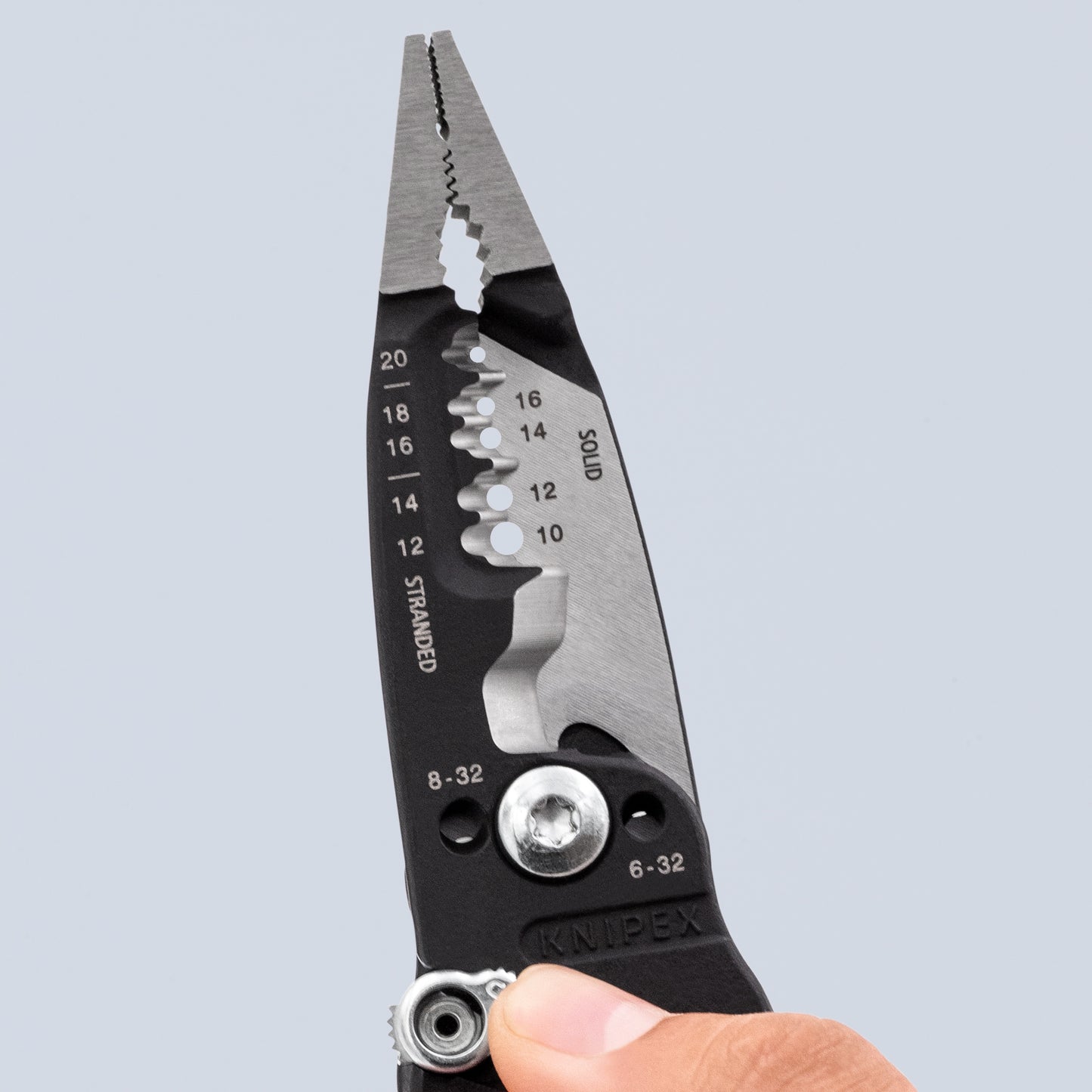 Knipex 13 71 8 Forged Wire Stripper 10-20 AWG - image 13