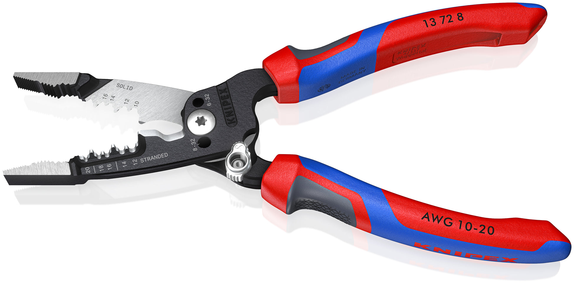 Knipex 13 72 8 SBA Forged Wire Stripper 10-20 AWG - image 3