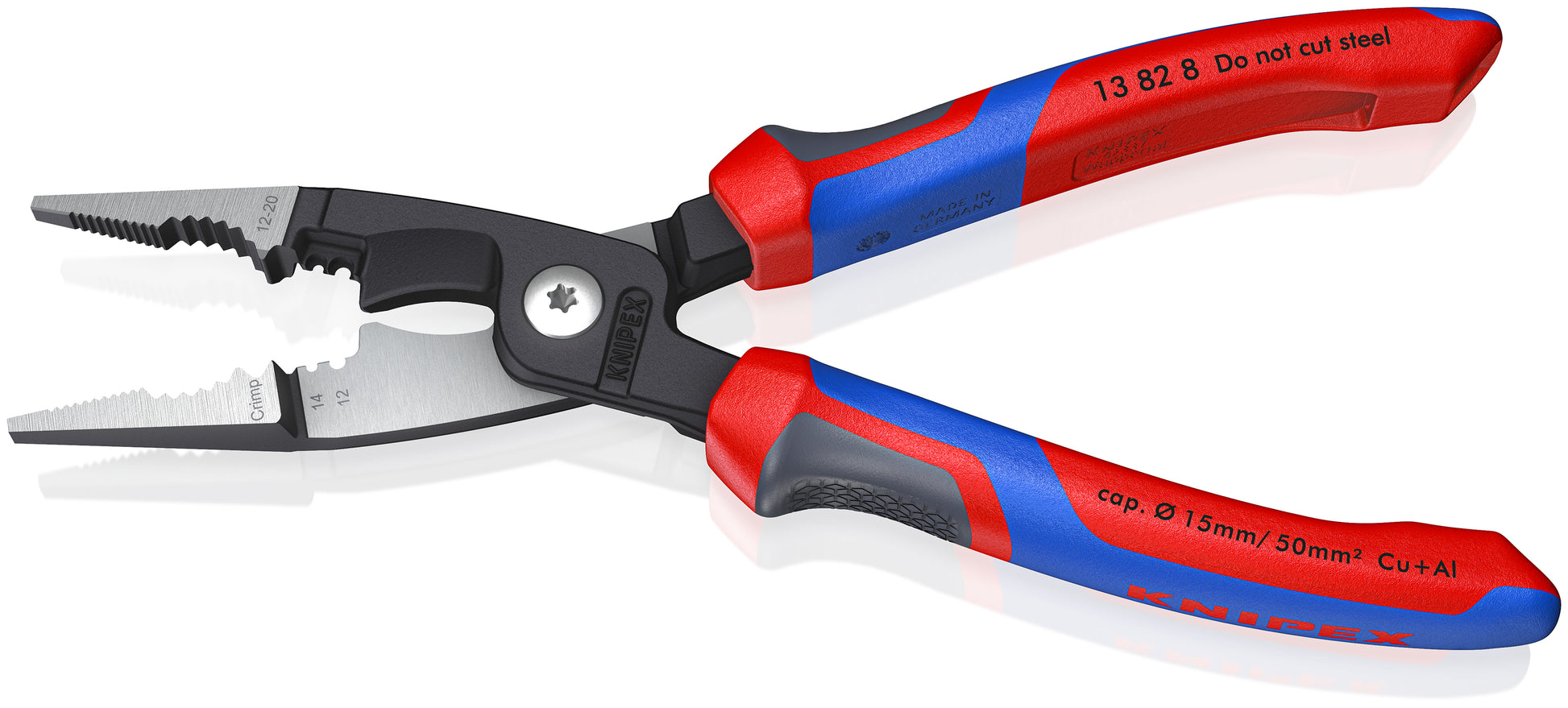 Knipex 13 82 8 SBA 6-in-1 Electrical Installation Pliers 12 and 14 AWG - image 3