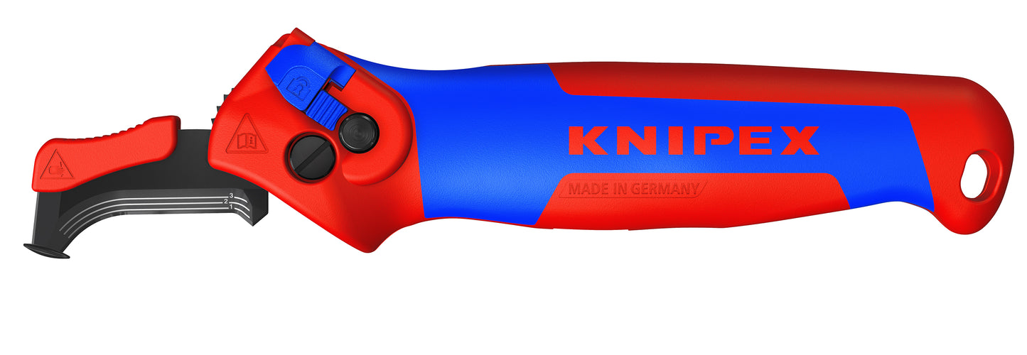 Knipex 16 50 145 SBA Ratcheting Knife - KNIPEX Tools