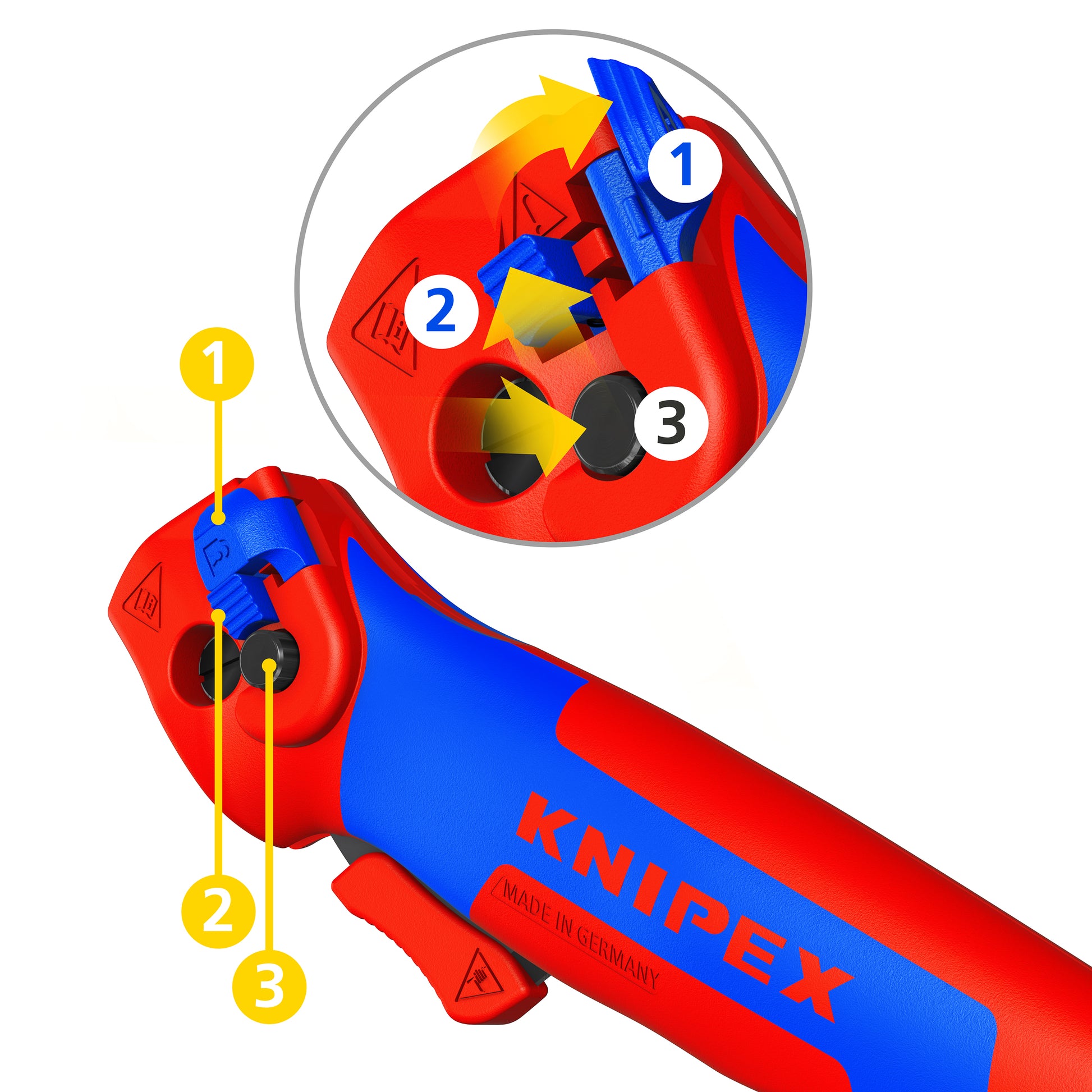 Knipex 16 50 145 SBA Ratcheting Knife - image 6