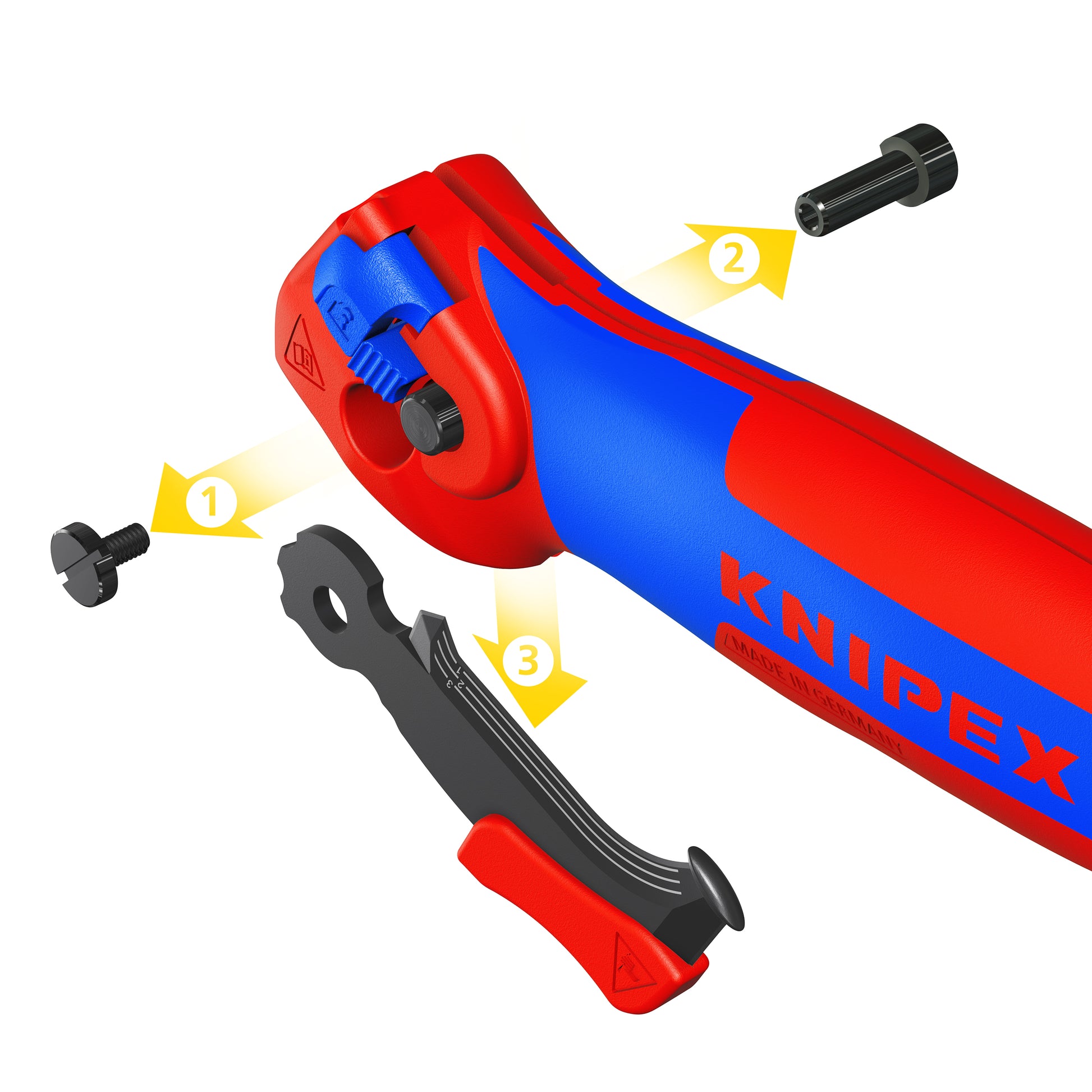 Knipex 16 50 145 SBA Ratcheting Knife - image 8