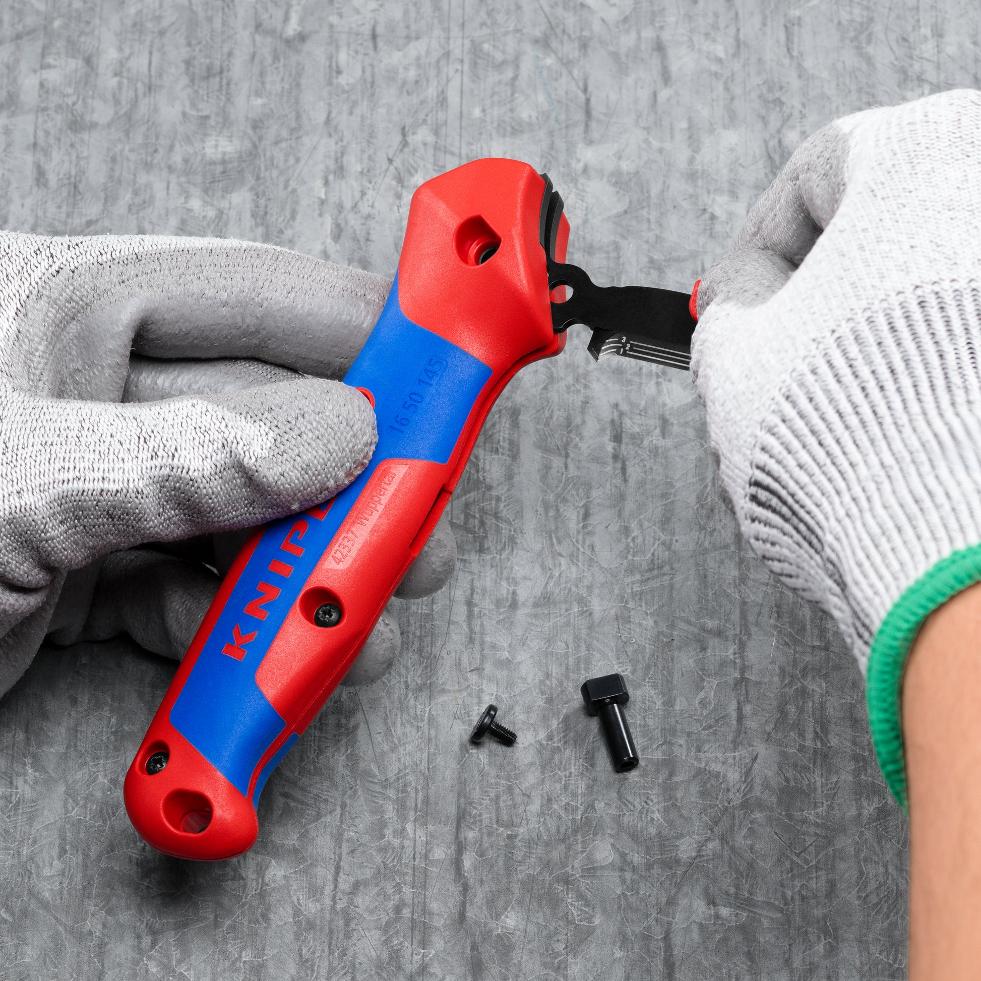 Knipex 16 50 145 SBA Ratcheting Knife - image 27
