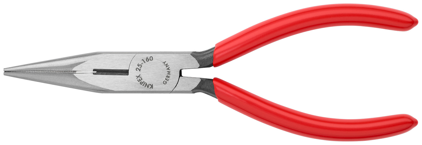 Knipex 25 01 160 Long Nose Pliers with Cutter - KNIPEX Tools