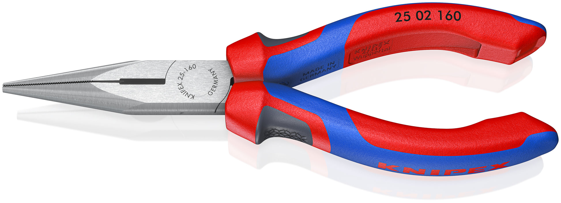 Knipex 25 02 160 Long Nose Pliers with Cutter - image 2