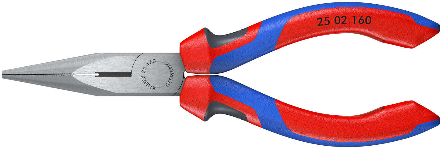 Knipex 25 02 160 Long Nose Pliers with Cutter - KNIPEX Tools