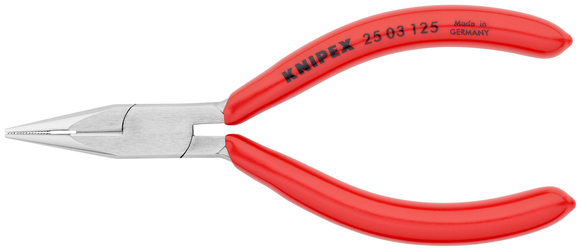 Knipex 25 03 125 Long Nose Pliers with Cutter - KNIPEX Tools