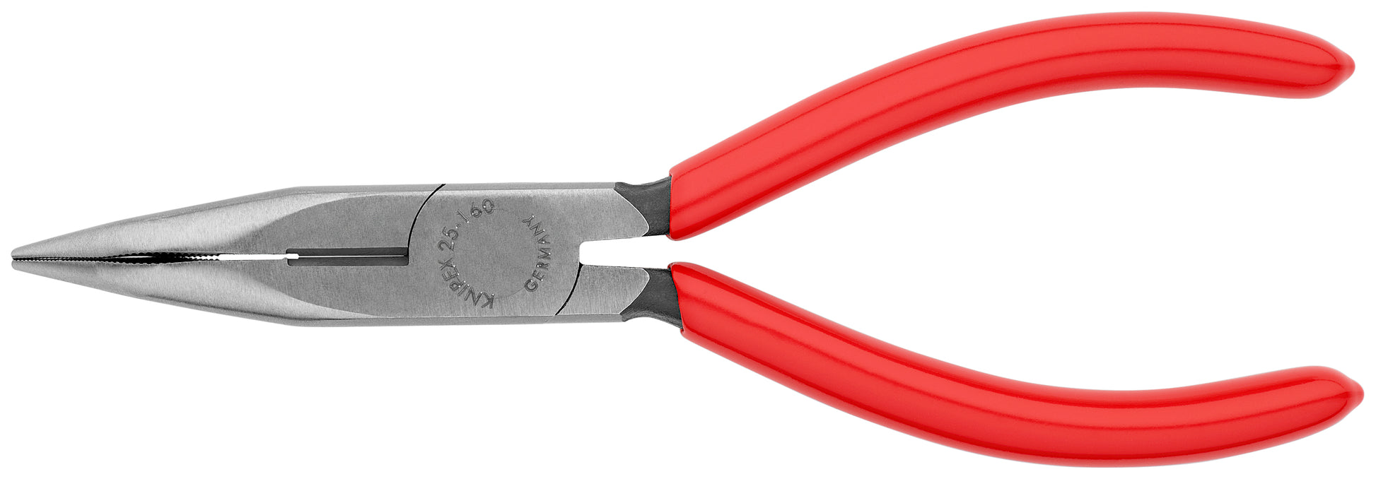 Knipex 25 21 160 Long Nose 40° Angled Pliers with Cutter - KNIPEX Tools