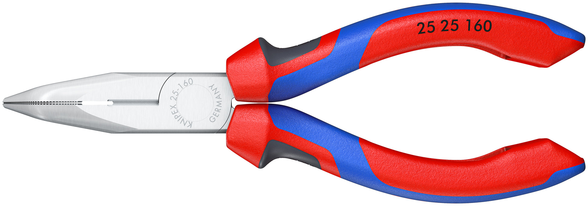 Knipex 25 25 160 Long Nose 45° Angled Pliers with Cutter - KNIPEX Tools