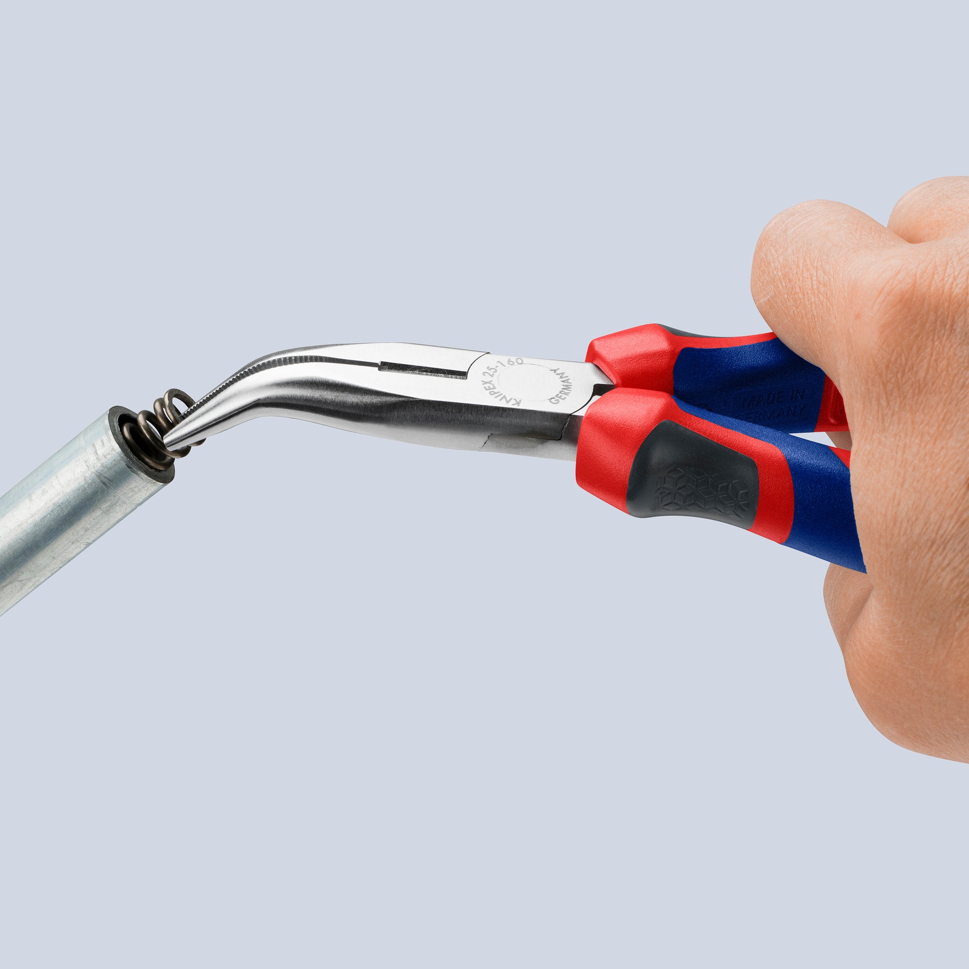 Knipex 25 25 160 Long Nose 45° Angled Pliers with Cutter - image 8