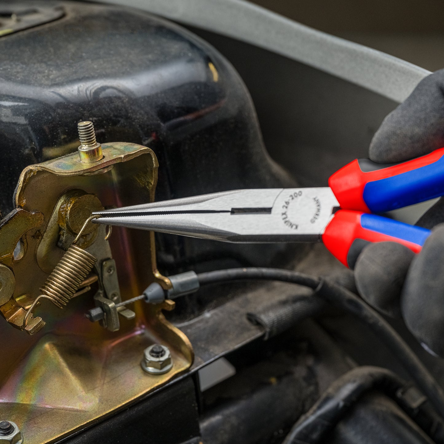 Knipex 26 12 200 Long Nose Pliers with Cutter - image 9