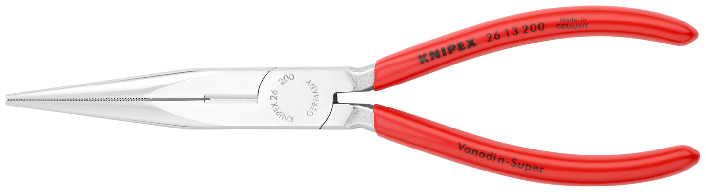 Knipex 26 13 200 Long Nose Pliers with Cutter - KNIPEX Tools