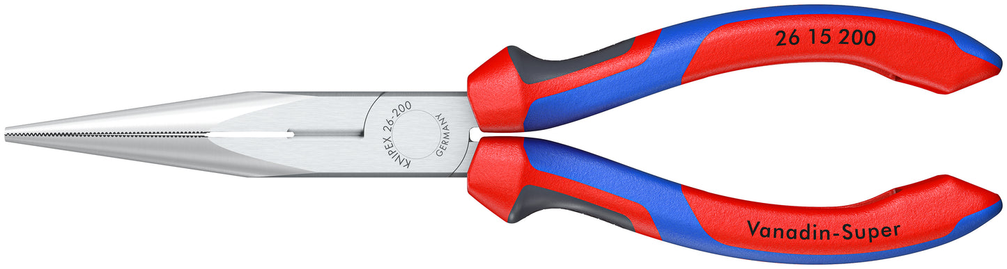 Knipex 26 15 200 Long Nose Pliers with Cutter - KNIPEX Tools