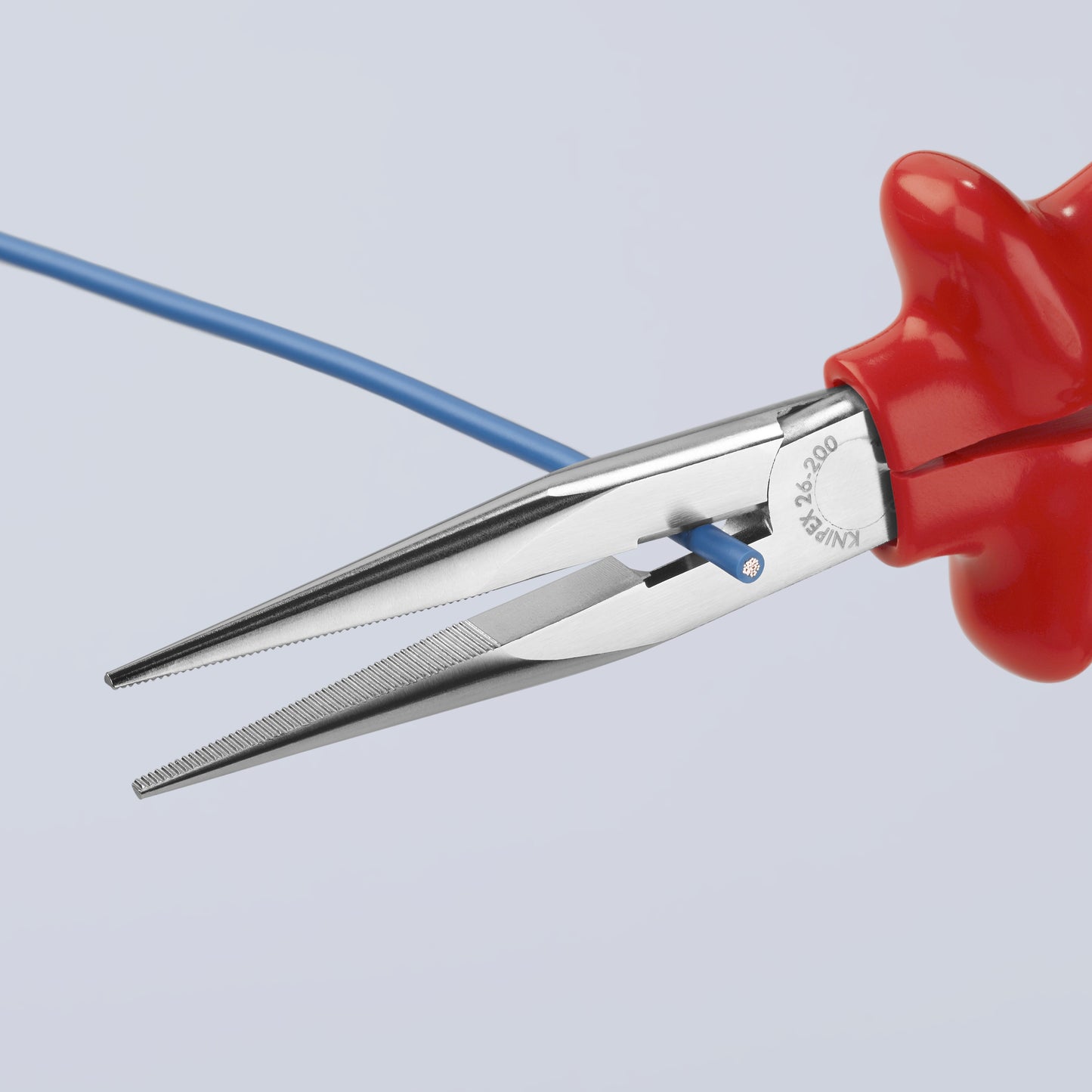 Knipex 26 17 200 Long Nose Pliers with Cutter-1000V Insulated - image 6
