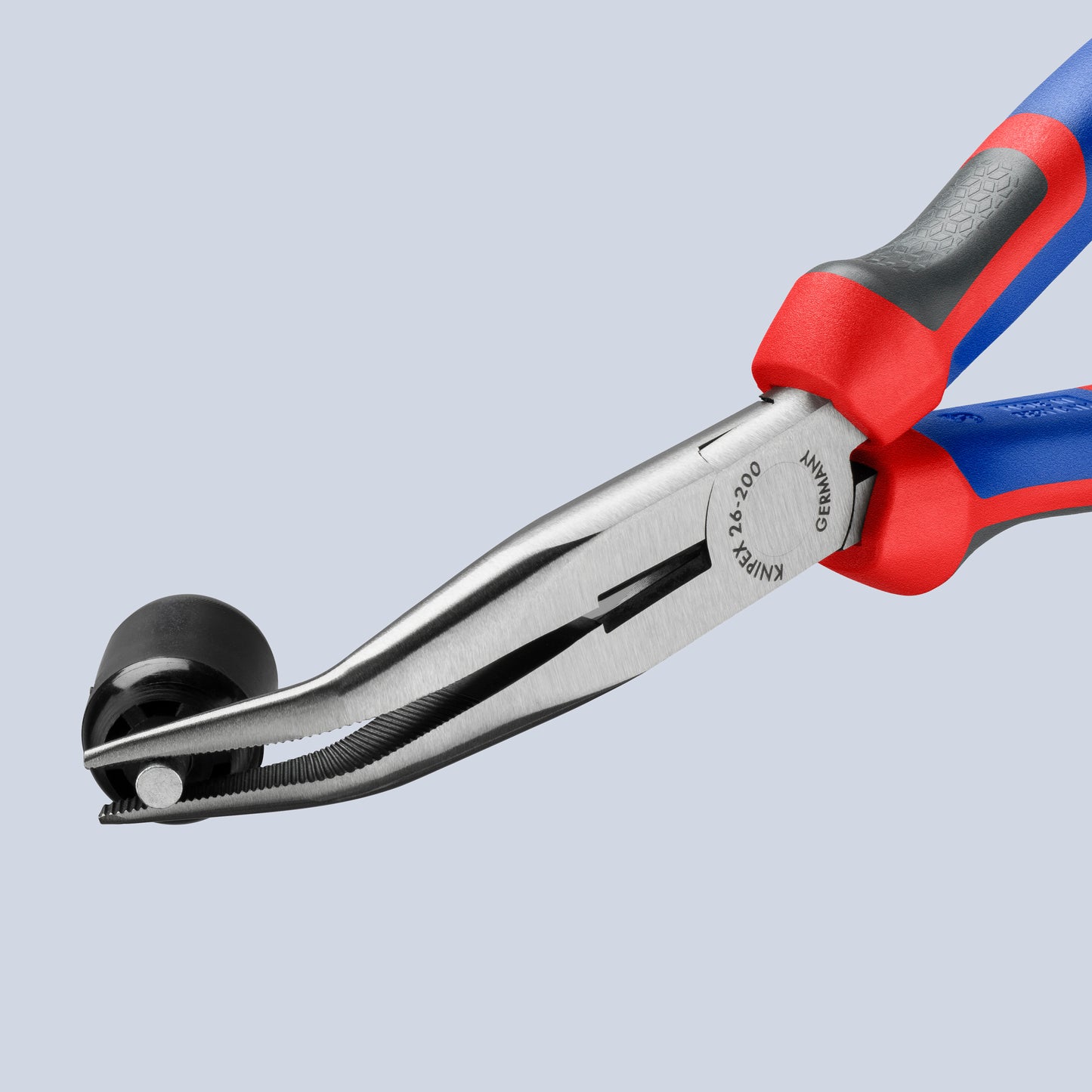 Knipex 26 22 200 SBA Long Nose 40° Angled Pliers with Cutter - image 5