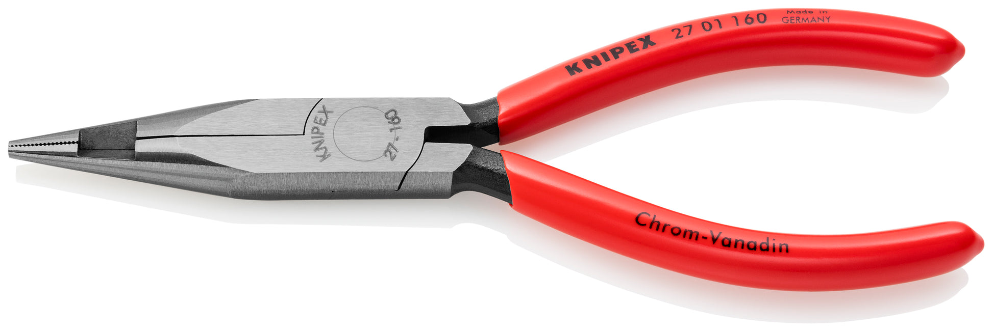 Knipex 27 01 160 Long Nose Center Cutting Pliers-Telephone Style - image 2