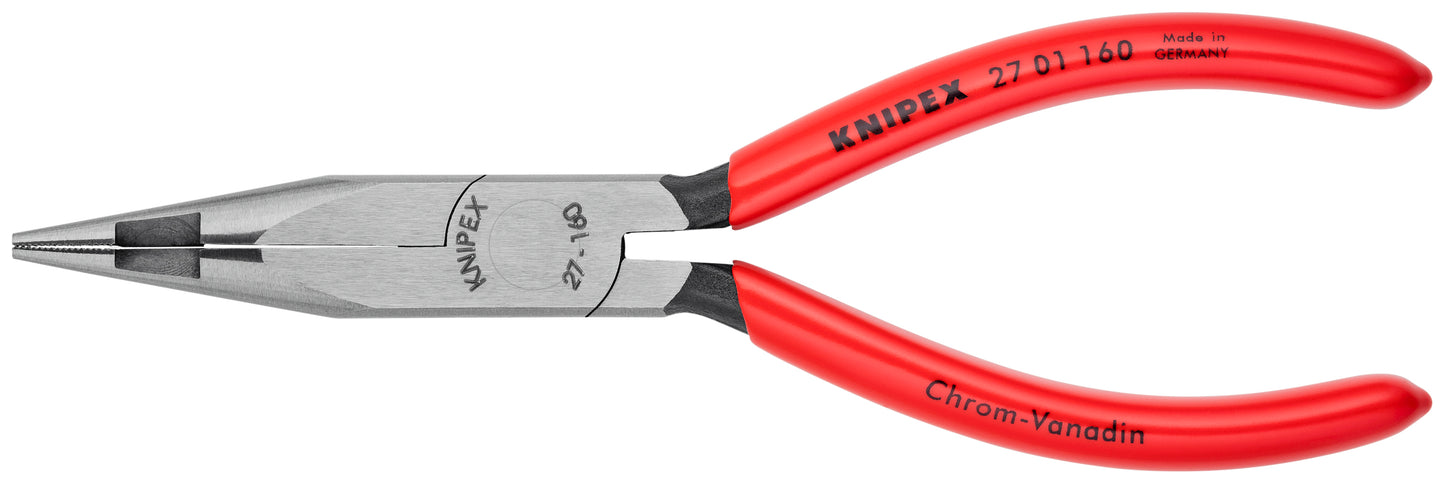 Knipex 27 01 160 Long Nose Center Cutting Pliers-Telephone Style - KNIPEX Tools