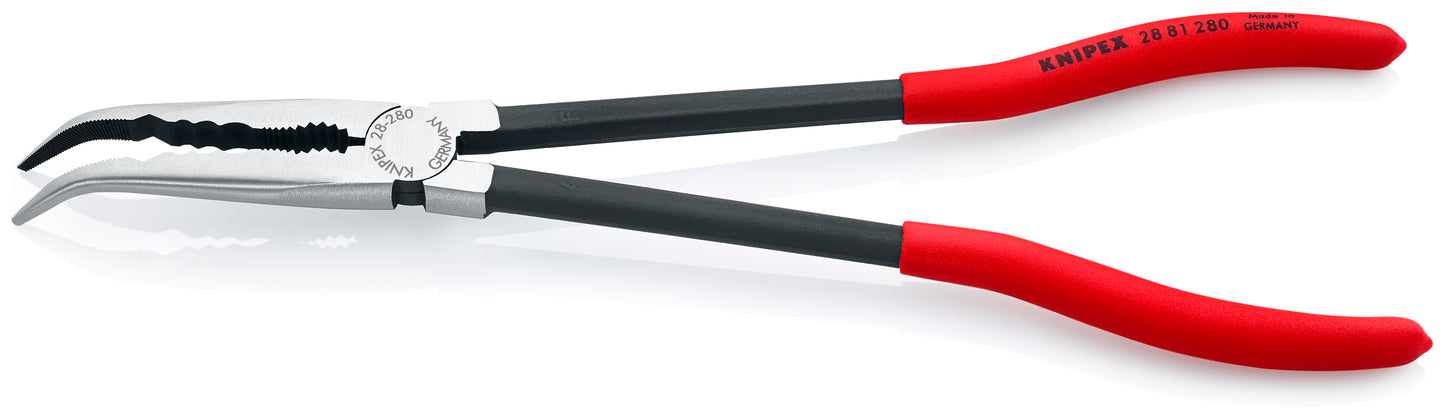 Knipex 28 81 280 SBA Extra Long Needle-Nose 45° Angled Pliers - image 3