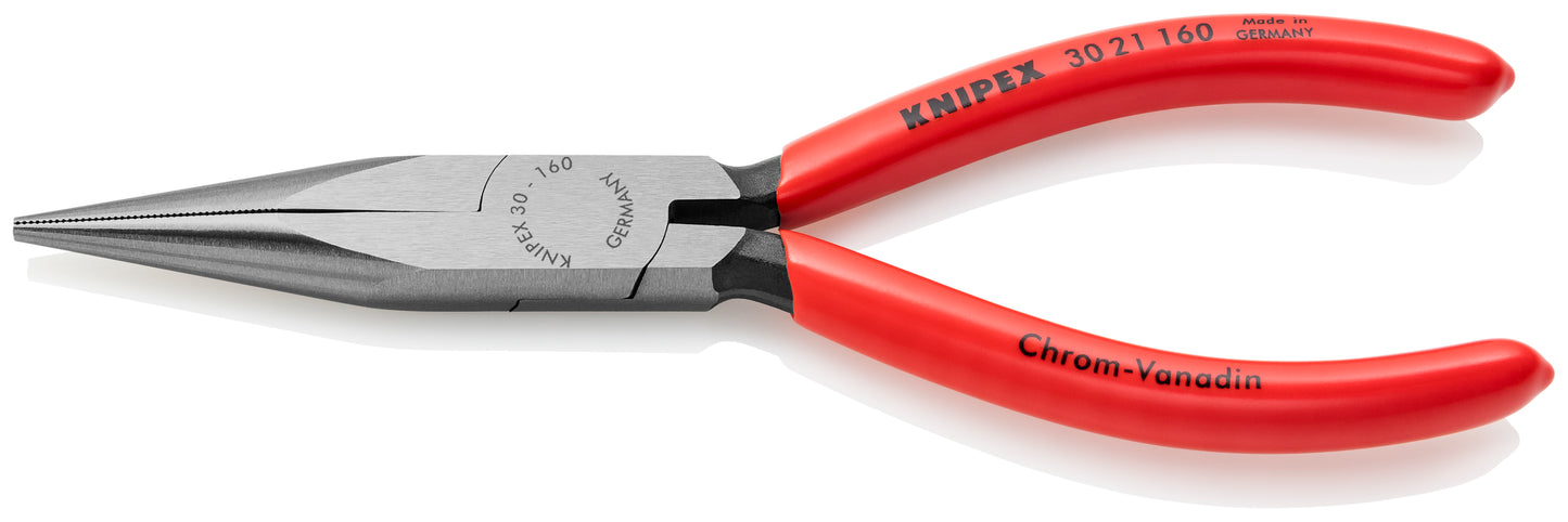 Knipex 30 21 160 Long Nose Pliers-Half Round Tips - image 2