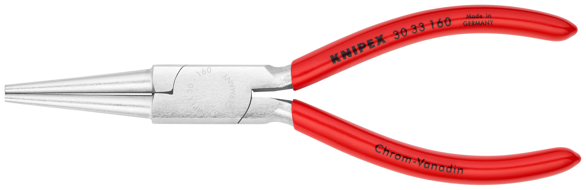 Knipex 30 33 160 Long Nose Pliers-Round Tips - KNIPEX Tools