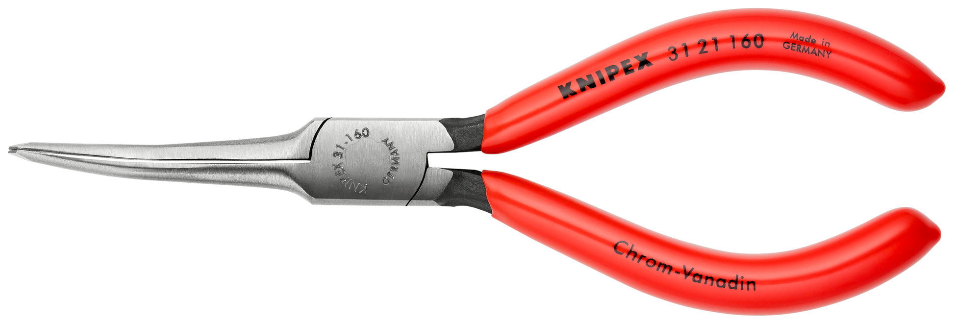 Knipex 31 21 160 Needle-Nose 45° Angled Pliers - KNIPEX Tools