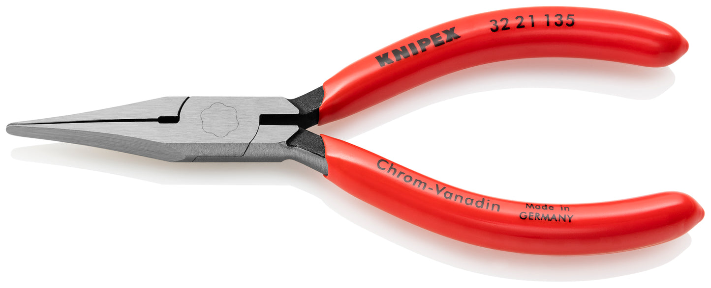Knipex 32 21 135 Long Nose Relay Adjusting Pliers-Flat Tips - image 2
