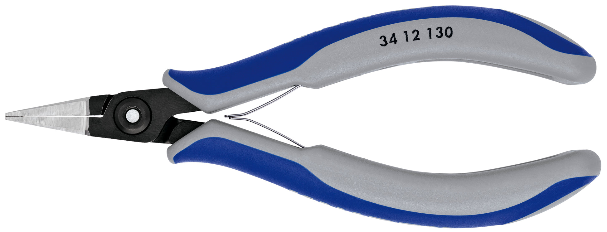 Knipex 34 12 130 Electronics Pliers-Flat Tips - KNIPEX Tools