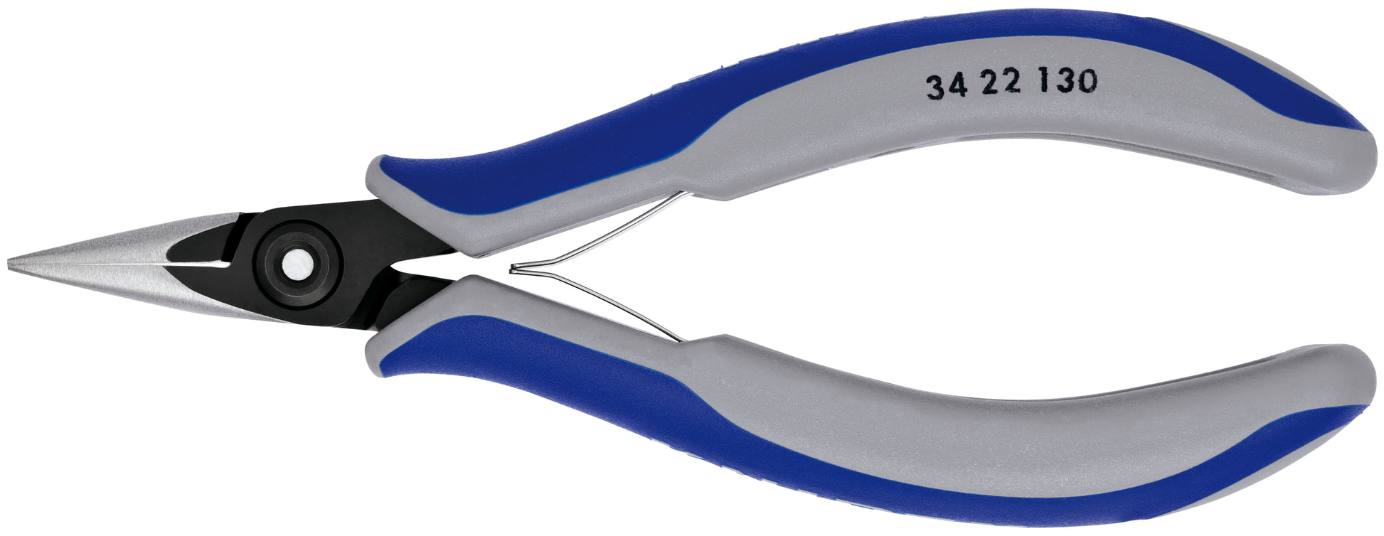 Knipex 34 22 130 Electronics Pliers-Half Round Tips - KNIPEX Tools