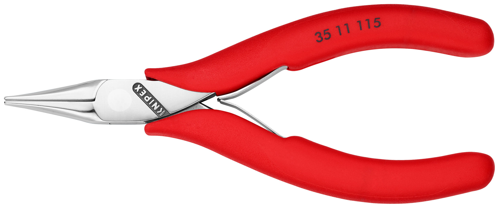 Knipex 35 11 115 Electronics Pliers-Flat Tips - KNIPEX Tools