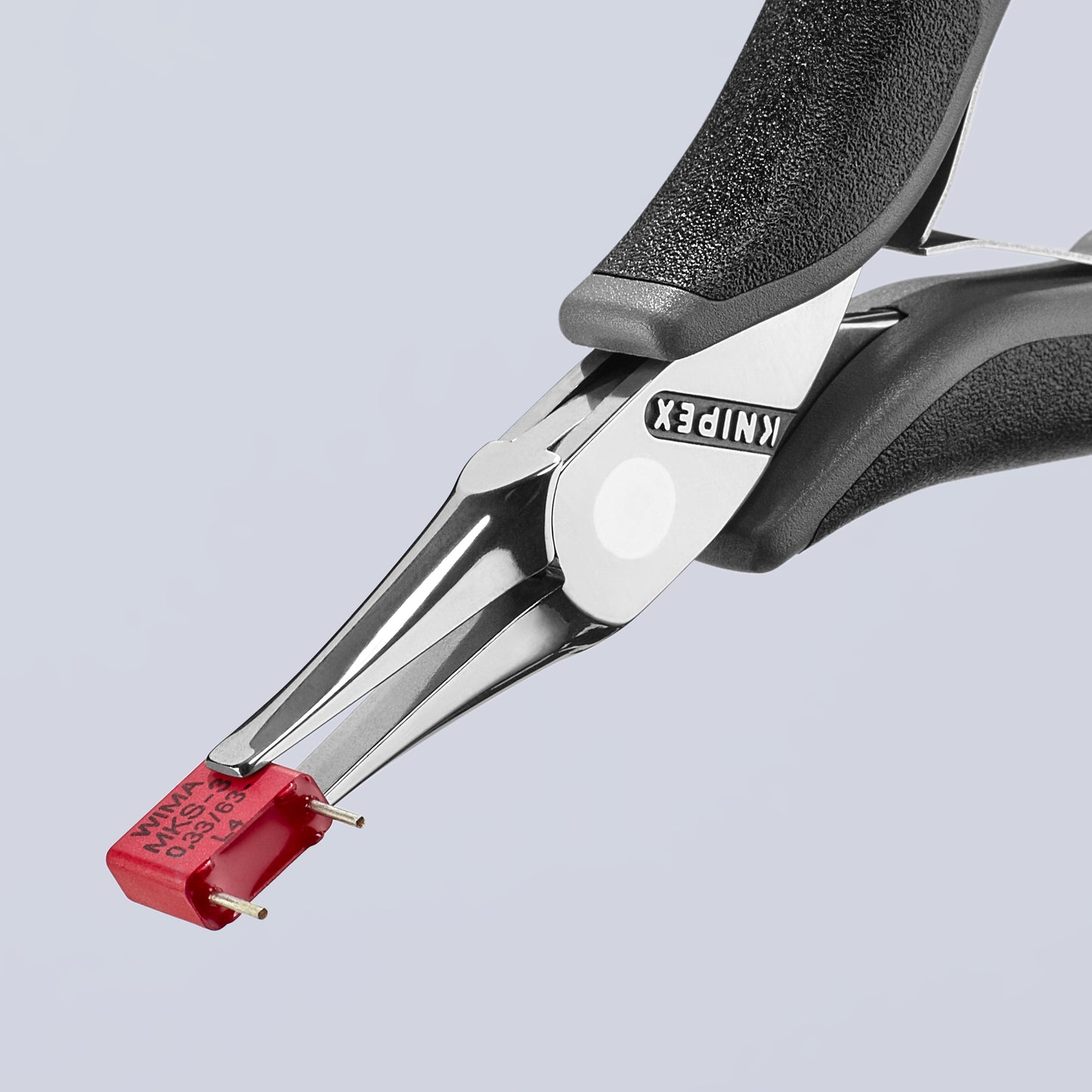 Knipex 35 12 115 ESD Electronics Pliers-Flat Tips, ESD Handles - image 4