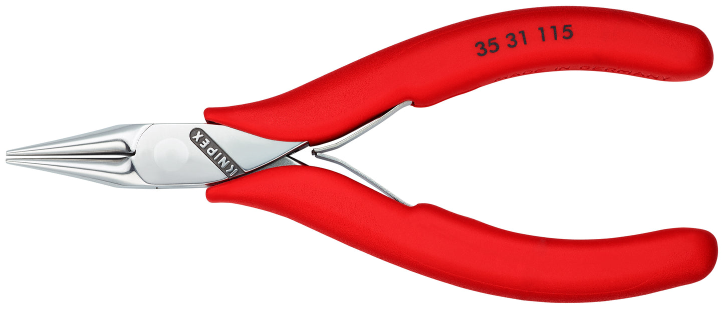 Knipex 35 31 115 Electronics Pliers-Round Tips - KNIPEX Tools