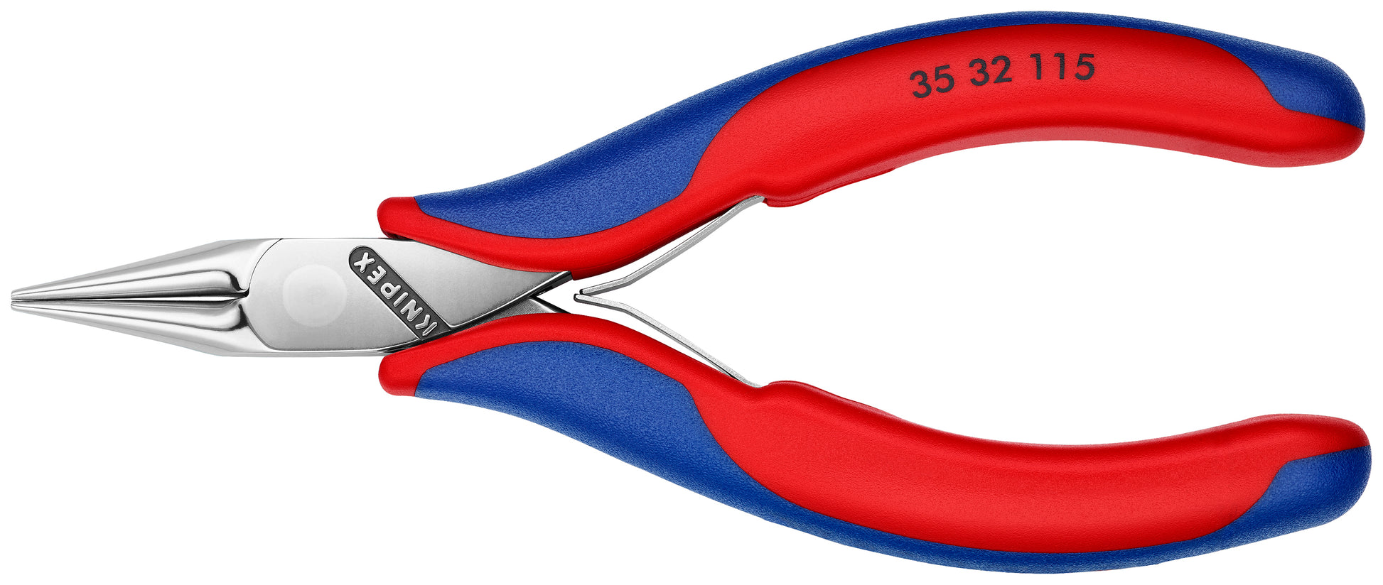 Knipex 35 32 115 Electronics Pliers-Round Tips - KNIPEX Tools