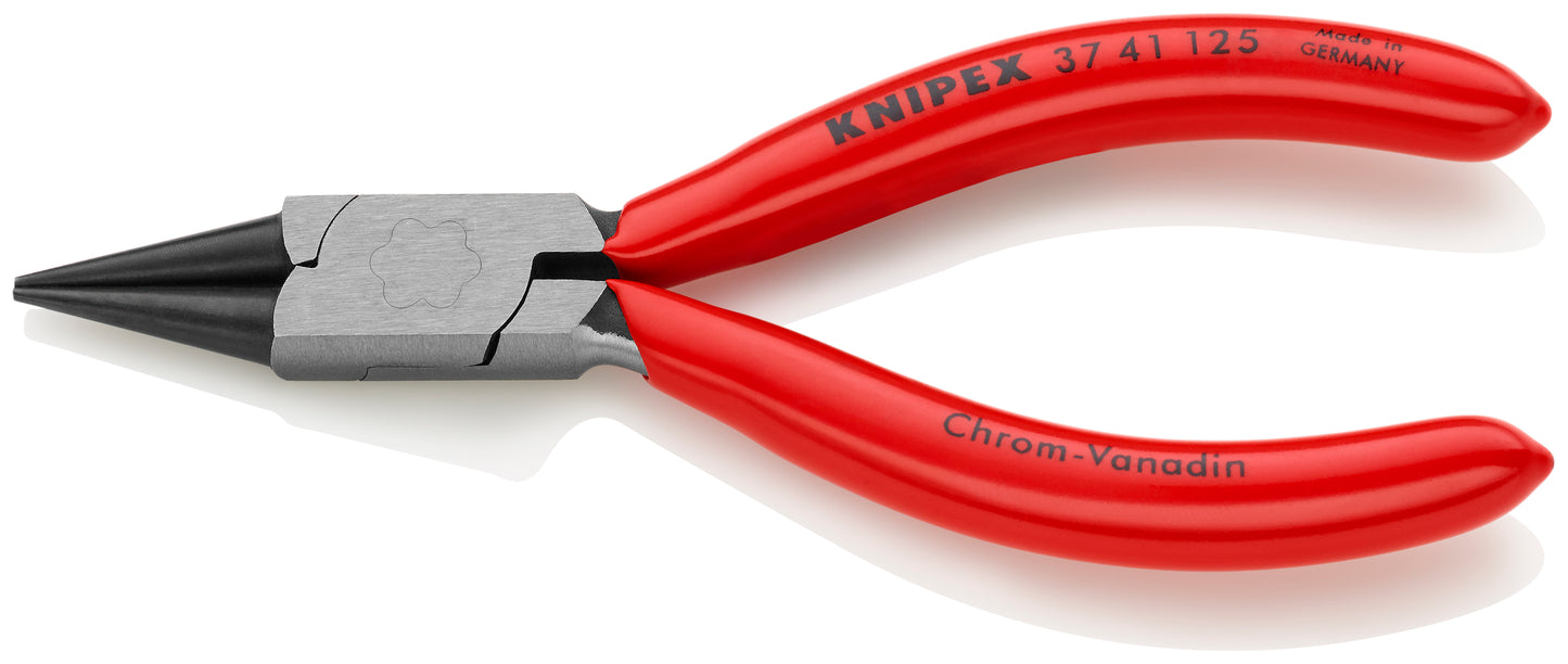 Knipex 37 41 125 Electronics Gripping Pliers-Round Pointed Tips - image 2