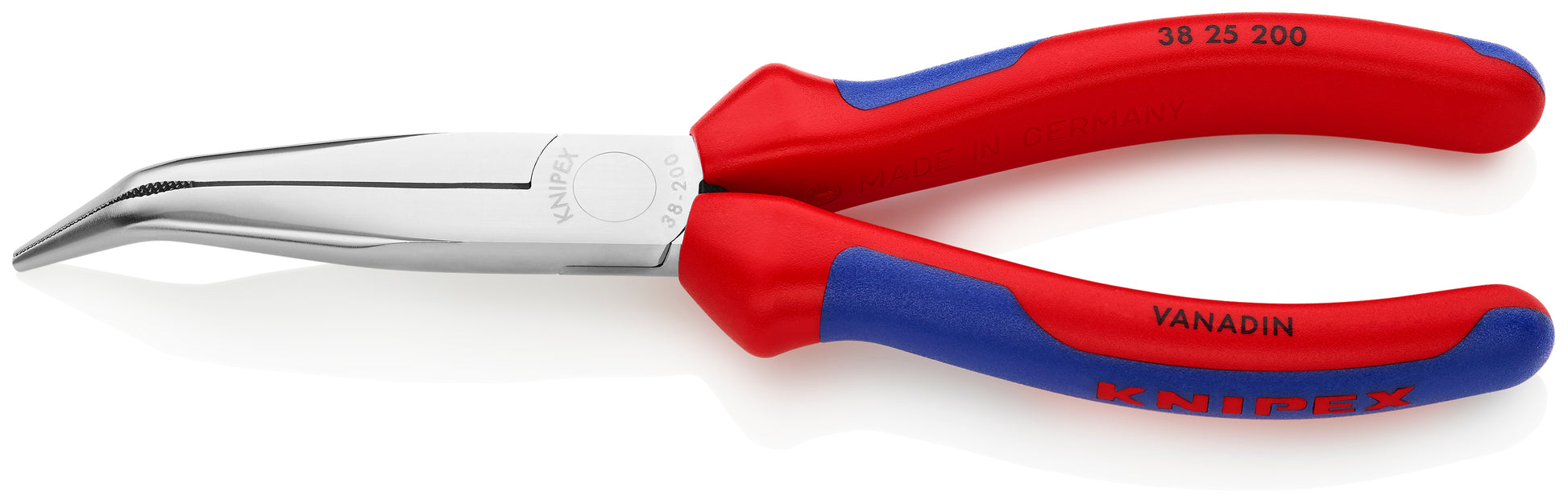 Knipex 38 25 200 Long Nose 40° Angled Pliers without Cutter - image 2