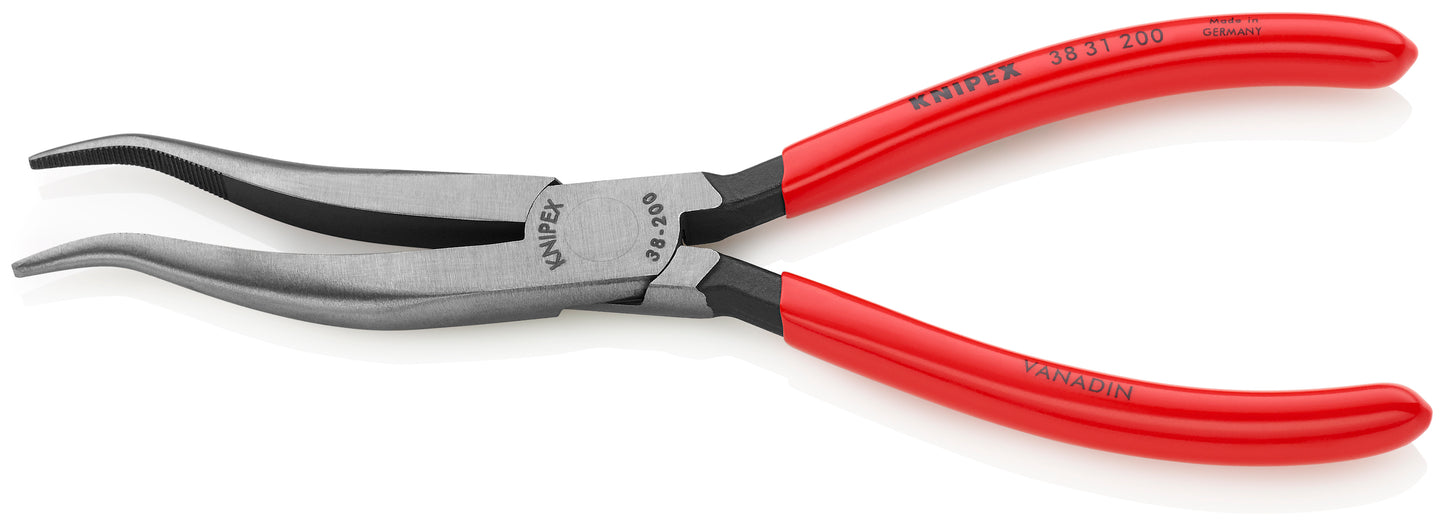 Knipex 38 31 200 Long Nose Pliers without Cutter-S Shape - image 3