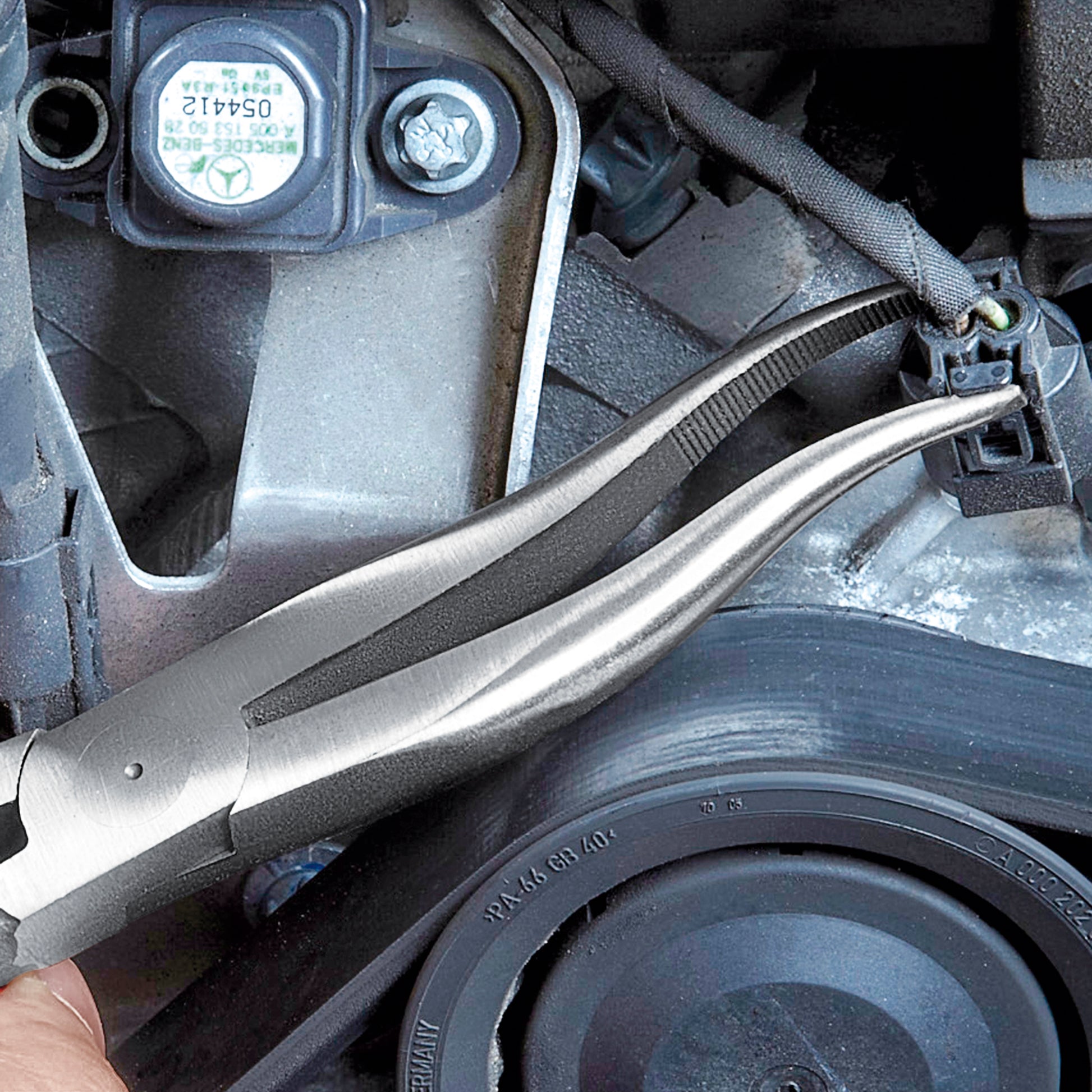Knipex 38 31 200 Long Nose Pliers without Cutter-S Shape - image 4