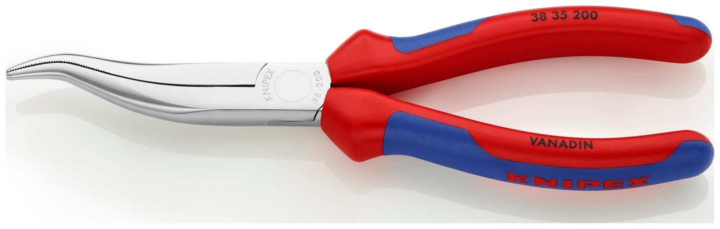 Knipex 38 35 200 Long Nose Pliers without Cutter-S Shape - image 2