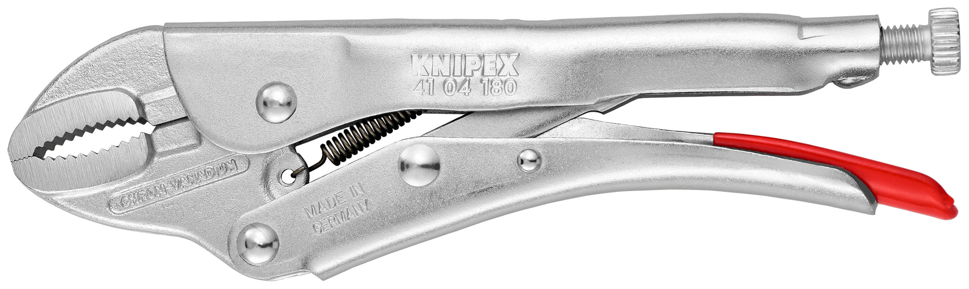 Knipex 41 04 180 Grip Pliers-Round Jaws - KNIPEX Tools