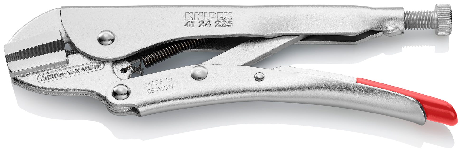 Knipex 41 24 225 Grip Pliers-Straight Jaws - image 3